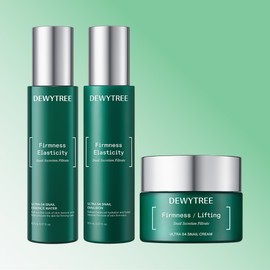 Dewytree [Dewytree] Ultra S4 Snail Essence Water 150ml + Emulsion 150ml + Cream 80ml 3-Piece Set
