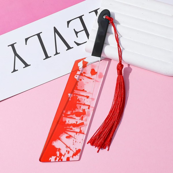 KF Ornament Horror Novelty Bookmark Set - Creepy Tool Shapes