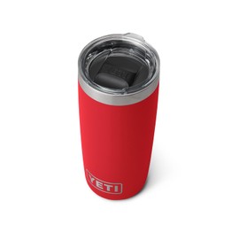 YETI Rambler 10oz Tumbler Stainless Steel Vacuum Insulated with MagSlider Lid (Rescue Red)