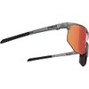 Bliz Hero Sports Glasses Transparent Dark Grey Brown W