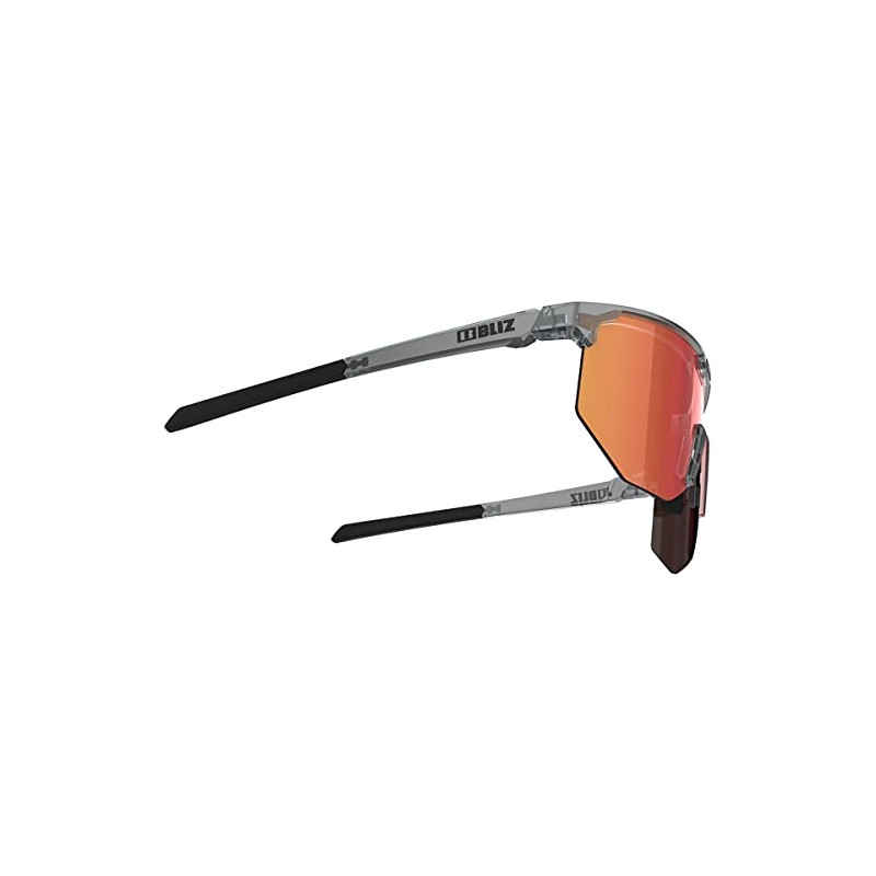 Bliz Hero Sports Glasses Transparent Dark Grey Brown W