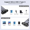 BORLTER CLAMP USB C to Mini USB Adapter/Micro USB to
