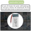 ERYNK 3.7V 380mAh 702035 25C RC Plane Battery for RC