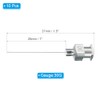 Aguja Luer Lock desechable 32Ga 4 mm, paquete de 100