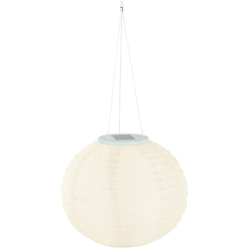 Lunartec Solar Garden Lantern: Set of 2 Solar LED Lanterns,