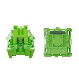 GATERON Magnetic Green Dragon Keyboard Switches, Linear Factory Pre-lubed Freely Setting Pre-Travel 20mm Longer Spring Key Switches for Magnetic Gaming Keyboard (90)