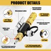Tujoe HVAC Valve Core Remover Tool and HVAC Service Wrench