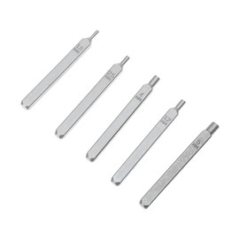 OHPHCALL 5pcs Imprinter for DIY Jewelry Craft Durable Stamping Tools for Easy Imprinting and Inlay and Reliable Crafting Accessory
