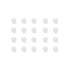 sourcing map 5 pieces PP solid plastic ball bearing ball