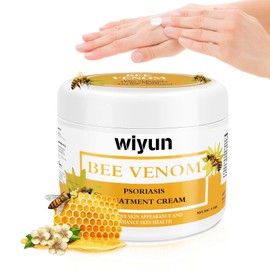 Bienengiftsalbe 60g, Professionelle Bienengift Hautbehandlung, Bienengift Creme zur Förderung der Zellerneuerung, Glättung von Falten & Beruhigung Beanspruchter Haut für Tägliche Anwendung