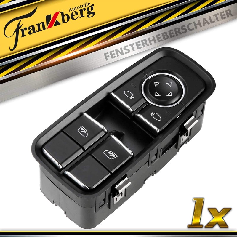 Window Regulator Switch Front Left with 5 Buttons for 911