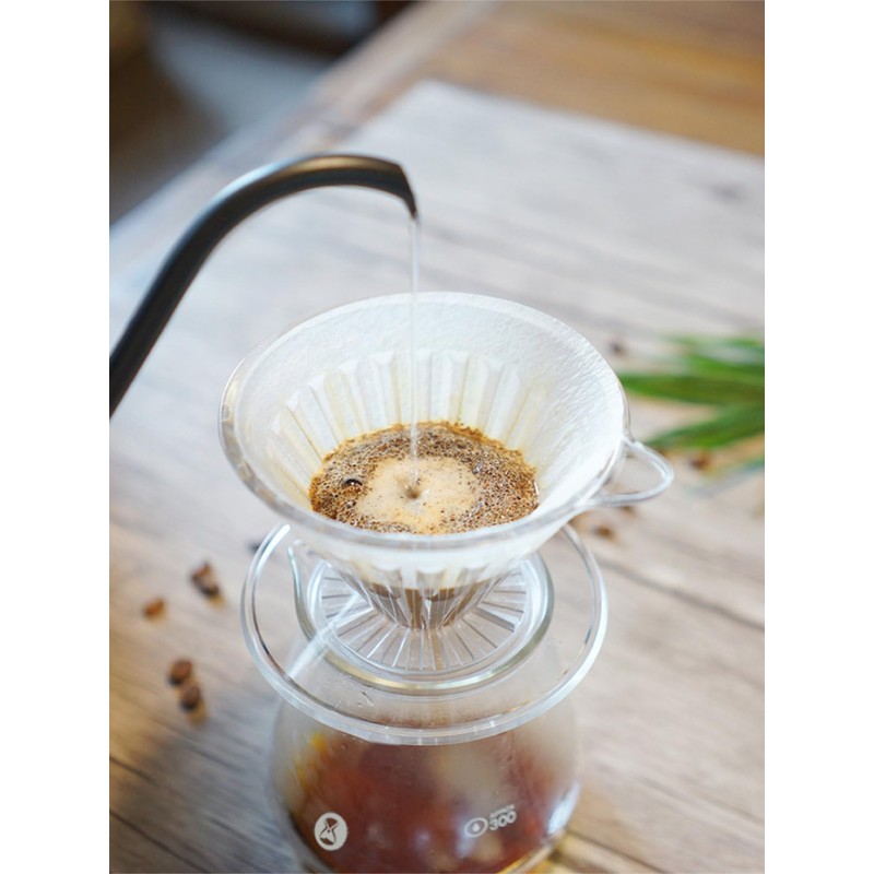 TIMEMORE Crystal Eye V60 Dripper 02, 2-4 Cups, Plastic