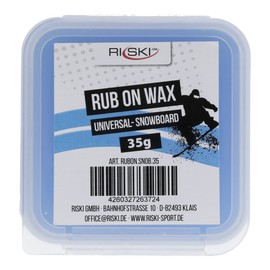 RiSki Rub On Ski Wax for Snowboard Universal 35 g