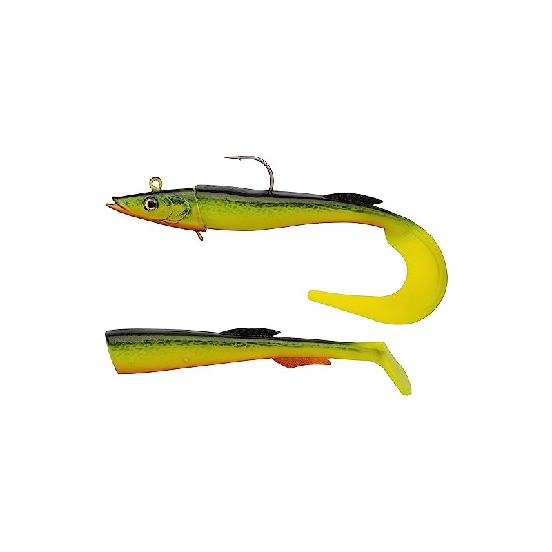Berkley PowerBait Power Sandeel, Fishing Hook, Soft Lures, Paddle Tail