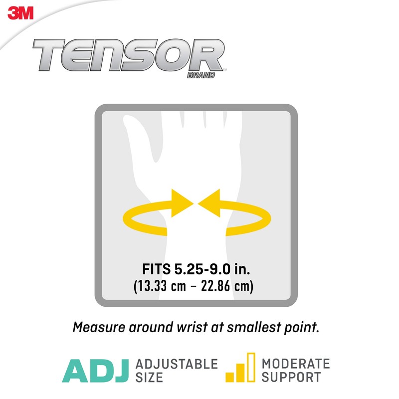 Tensor Night Reusable Wrist Brace, One-Size