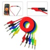 zalati Test Leads Cables 5pcs Banana Plug Used with 5