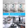 Aophatop 24 Pack 6 Inch 6000K Daylight Ultra-Thin LED Recessed