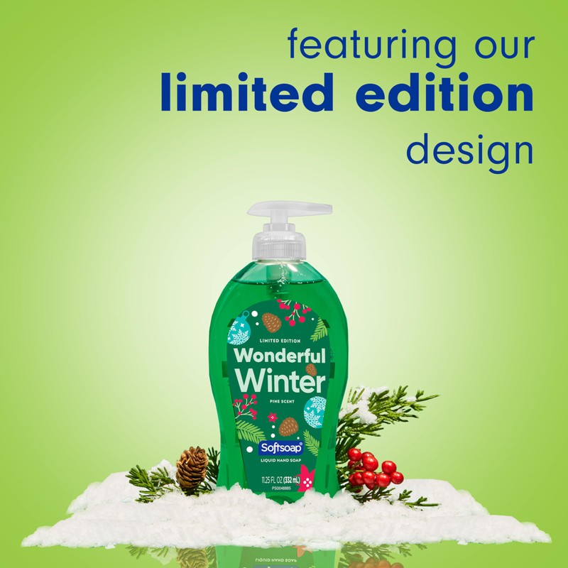 Softsoap Limited Edition Wonderful Winter Liquid Hand Soap, 11.25 fl