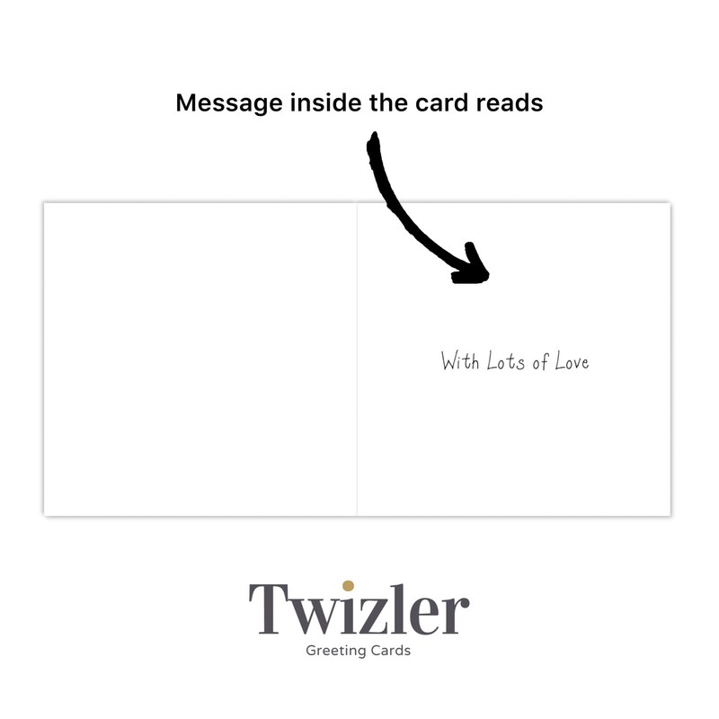 Twizler Father's Day Card Dad Bear - Father Day Card