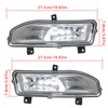 WFLNHB Replacement for 2017-2020 Nissan Rogue Fog Lights Lamp Set