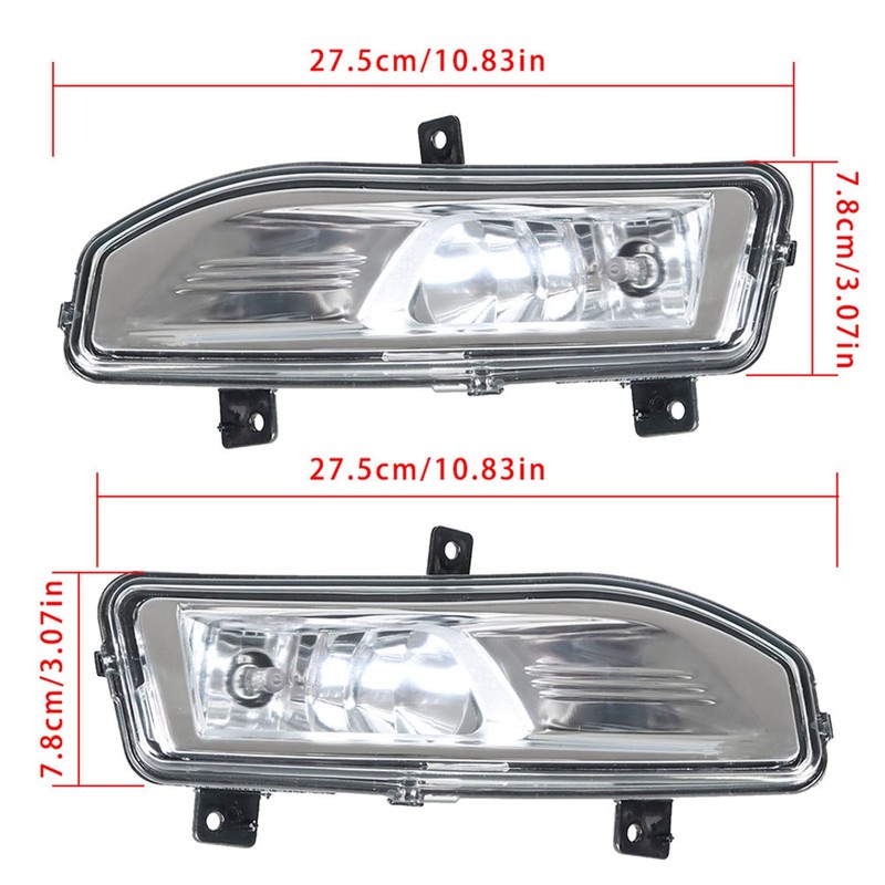 WFLNHB Replacement for 2017-2020 Nissan Rogue Fog Lights Lamp Set