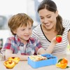 LEIKEEGO Lunch Box Kids,Leak-Proof Bento Lunch Box with Compartments for