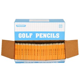 Rarlan Golf Pencils, 2 HB, Pre-Sharpened, 320 Count Bulk Pack