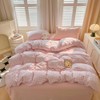 Covebett Pink Gingham Duvet Cover Single Pink White Gingham Plaid