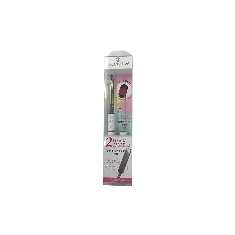 SHO-BI DECORATIVE NAIL TN81254 Decorative Nail Nylon Brush for Gel