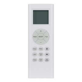 VINABTY RG66A1-BGEF Replacement Remote Control RG66A1/BGEF Air Conditioner Remote Control Replaced for MIDEA Air Conditioner RG66A1/BGEF RG66A1-BGEF RG66A1 BGEF Remote Control