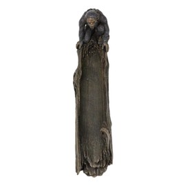 Ebros Gift Forest Mythical Creature Sasquatch Big Foot Cryptid Ape Incense Burner Holder Figurine Bigfoot Gorilla Man Collectible Sculpture