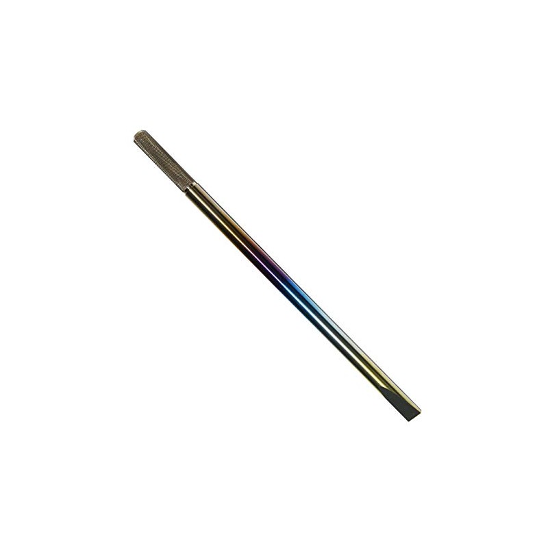 64 Titanium Piton Rod Hook Anodized, Length 11.8 inches (30