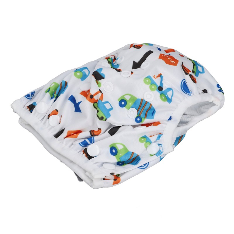 2PCS Baby Swim Diapers Soft Breathable Waterproof Adjustable Leakproof Swim