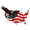 American Eagle United States Decal X Large Version 1 24"