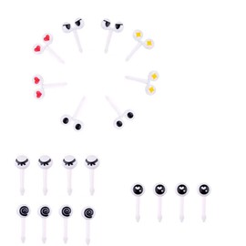 Fruit Forks Children's Bento Box Accessories Skewers Animals Food Picks Plastic Forks Mini Dessert Forks for Cakes Desserts Fruit (Random) (Pack of 20)