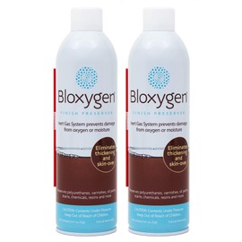 Bloxygen Preserver. Spray, Seal, and Store. 2 can Pack. Inert Gas Preservation System.