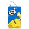 SIVEUMIL 1pcs 2303 Bright Silicone luggage tag (Dark Blue)