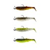 Savage Gear Cannibal Shad Mix - 4 Mounted Rubber Fish