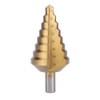 Yosoo HSS Coated Pagoda Step Drill Taper Drill for Power