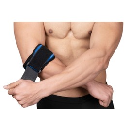 Wonder Care Tennis-Ellenbogenbandage zur Schmerzlinderung, Neopren-Golfer-Ellenbogenband mit Kompressions-Gel-Pad für Männer und Frauen, Sport, Fitnessstudio, Workout (freie Größe)