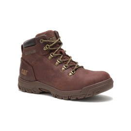 Cat Footwear Women's Mae Waterproof Steel Toe Work Boot, Cocoa, 9.5