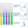 Patelai 50 Pieces Braces Brush for Cleaner Interdental Brush Between