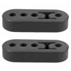 Muffler Hanger Mount, Set of 2, Reinforced 4 Holes, Muffler