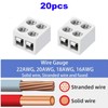RUNCCI-YUN 20 Pack led Light Strips Connectors 8mm 2 Pin