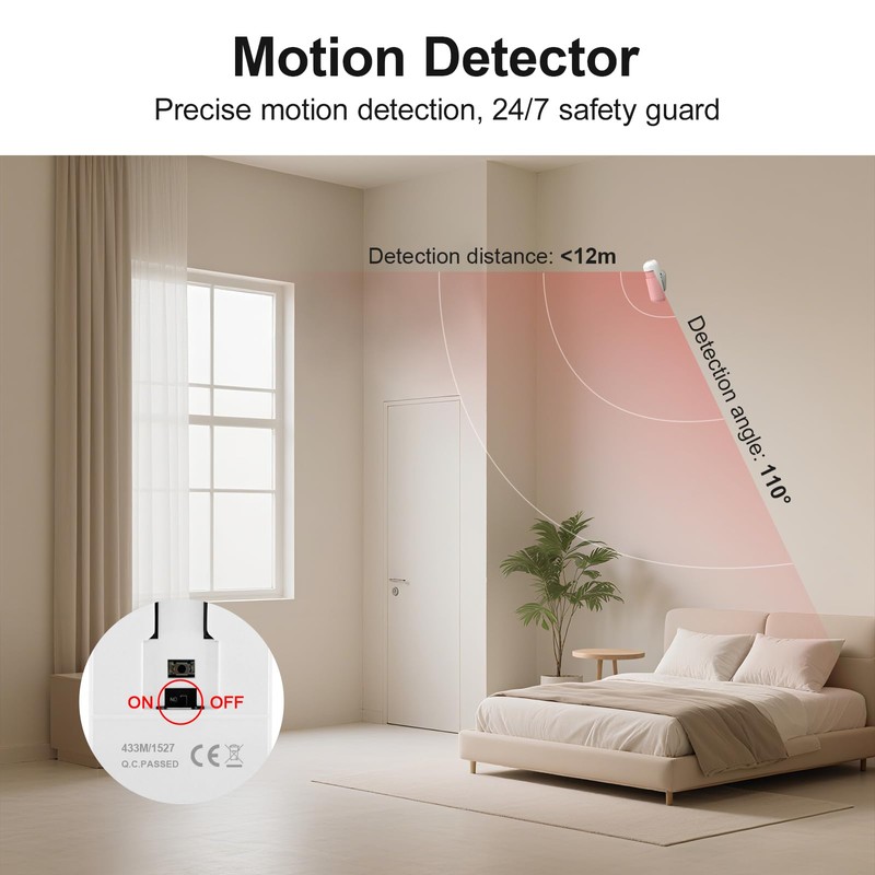 Home Security Systems,22Piece WiFi+GSM/4G with 2K HD Camera Wireless Home
