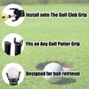 SYEYCW 3 Pcs Golf Ball Retriever for Putter, Plastic Foldable