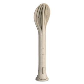 Koziol Klik Pocket Nature Desert Sand 4036700 Cutlery Set 3-Piece