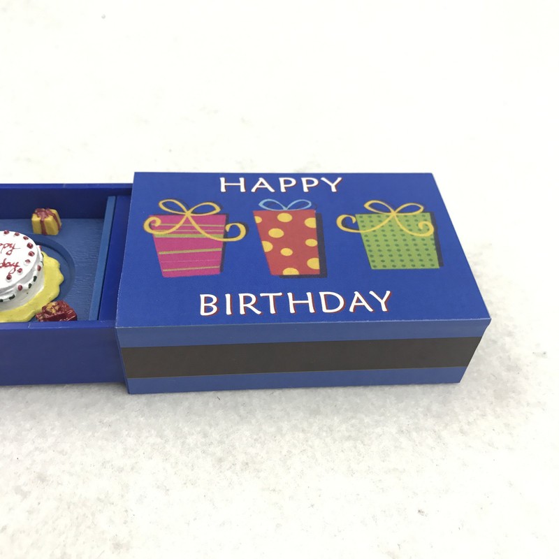 Mr Christmas Matchbox Melodies Musicbox Small Plastic Music Box -