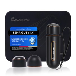 STARKFELD STARKGUN Powerful Deep Tissue Massage Gun Quiet & Efficient (Black, Mini)