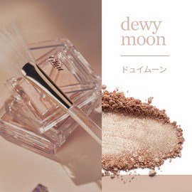 GLINT Highlighter #01 Dewy Moon 2.3g Highlighter Korean Cosmetics Face Powder Highlight Cheek Makeup Smooth Skin Sexy Skin Makeup Anti-Crumble Yebe Brevet Glitter Pearl